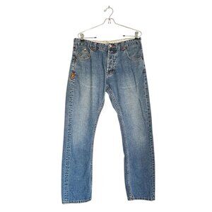 English Laundry Men's Button Fly Straight Leg Jeans - Sz 34